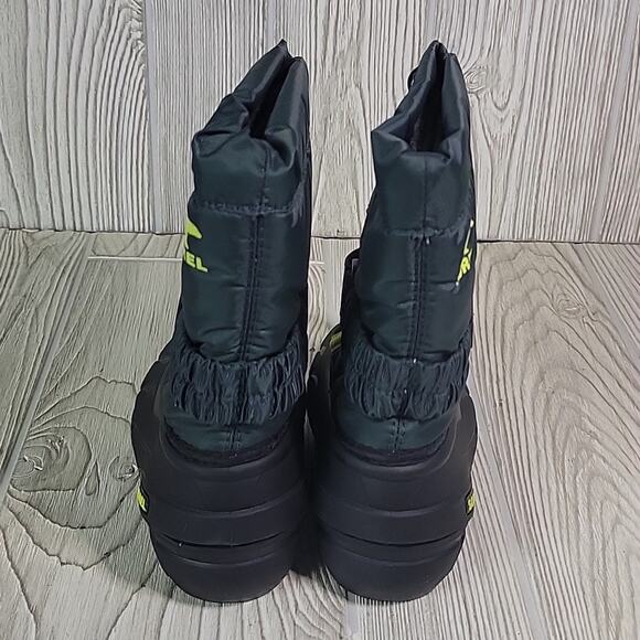 Sorel Flurry Waterproof Insulated Snow Boot Spruce Green Kids Toddler Size 8 NEW - Picture 8 of 12